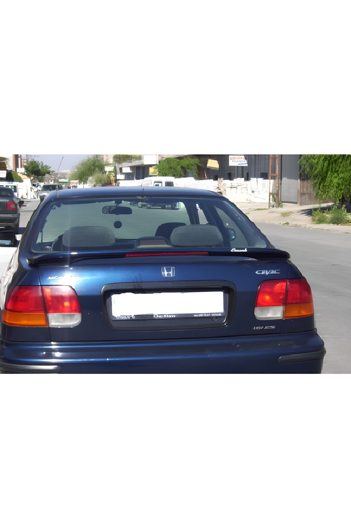 Honda Civiv 1996-2001 Bagaj Spoiler Işıklı Astarlı