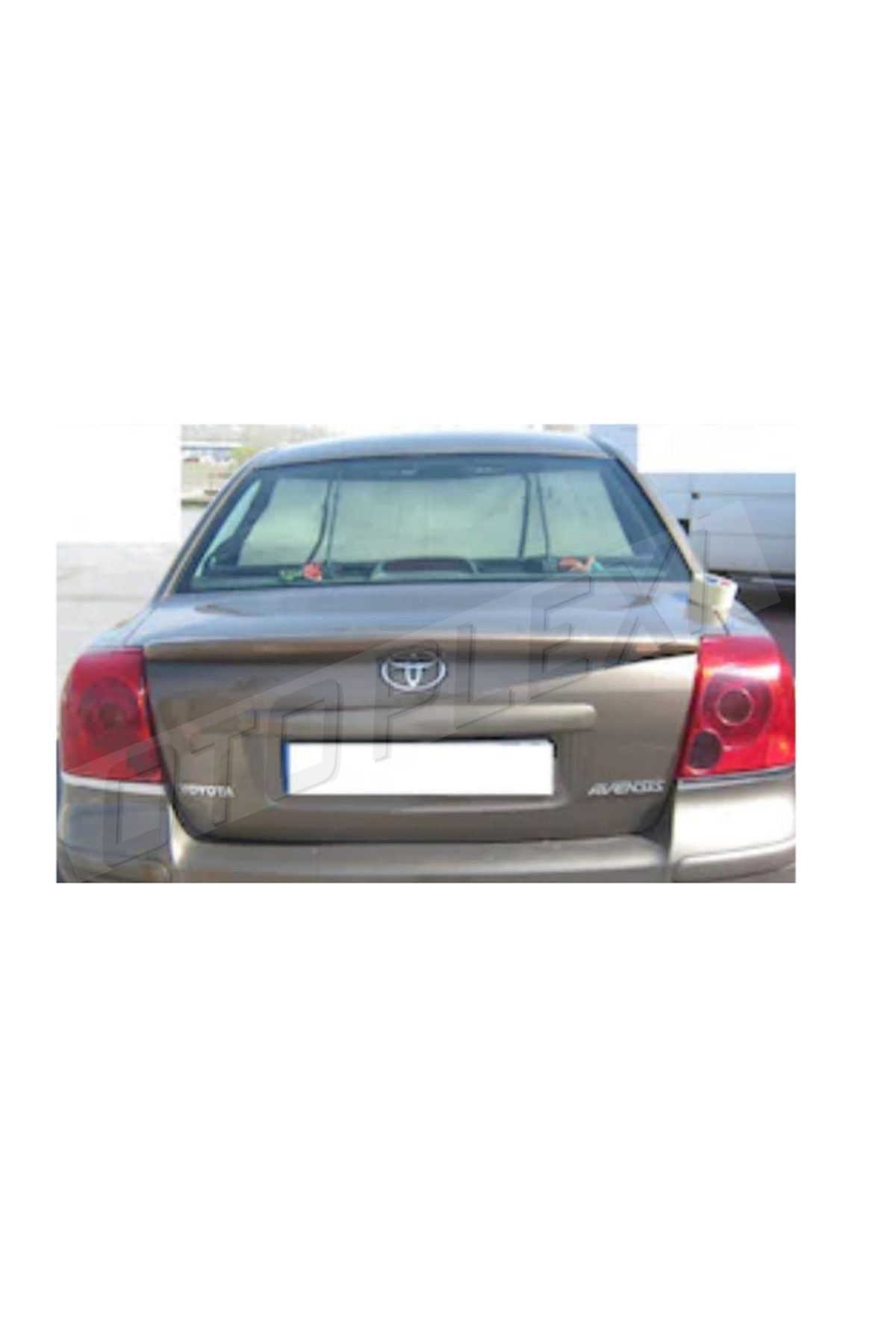 Toyota Avensis Bagaj Üstü Spoiler Boyasız Astarlı 2003-2008