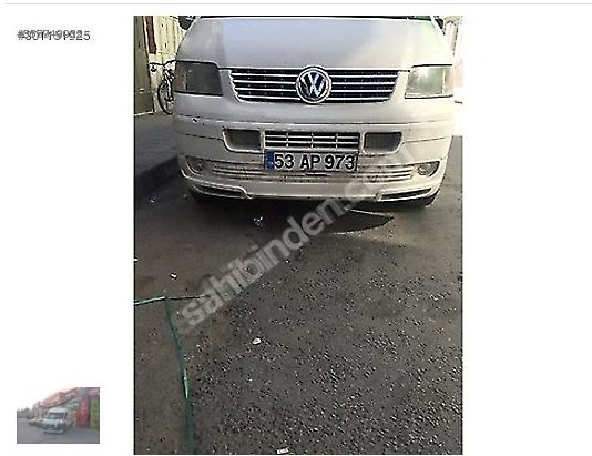 Volkswagen T-5 Ön Tampon Eki- Tampon Altı Ek Karlık Boyalı