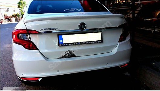 Fiat Egea Sedan Anatomik Spoyler / Bagaj Rüzgarlığı Boyalı