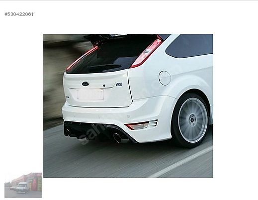 Ford Focus 2008 Sonrası Rs Model Arka Tampon Giydirme Boyasız