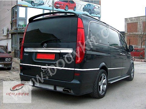 Mercedes-Benz Vito 2004-2015 Ayaklı Spoiler Fiberglass