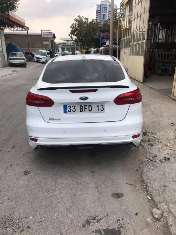 Ford Focus 4 2015-2019 Anatomik Spoiler Fiber