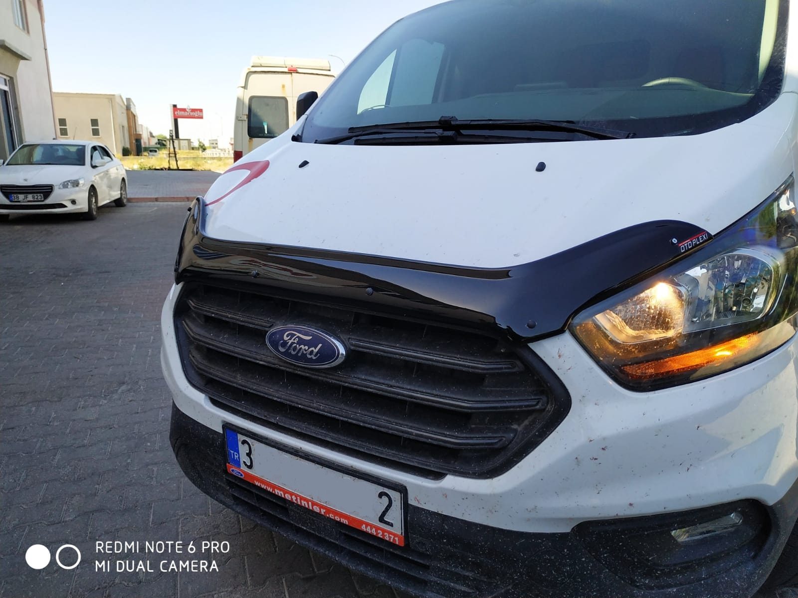 Ford Custom 2011-2017 Kaput Plexi Rüzgarlık 4MM