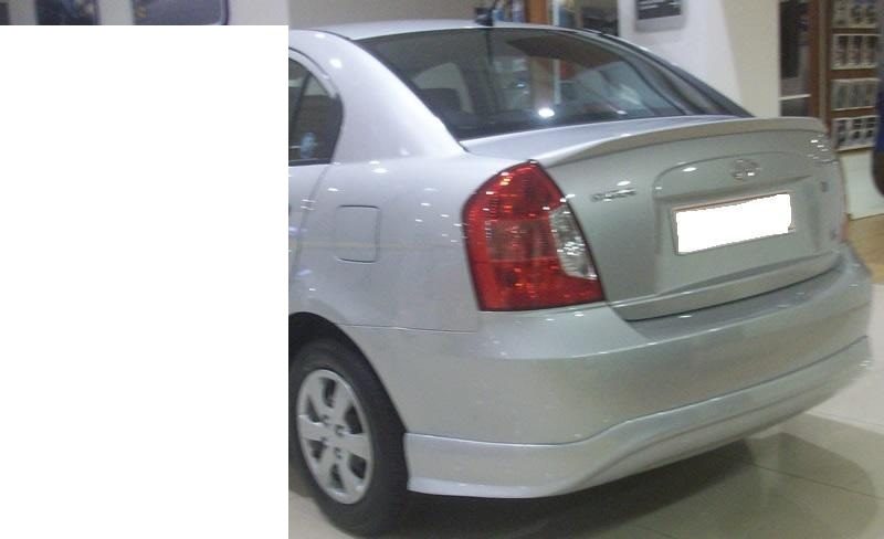 Hyundai Era Arka Bagaj Üstü Anatomik Spoiler Fiberglass
