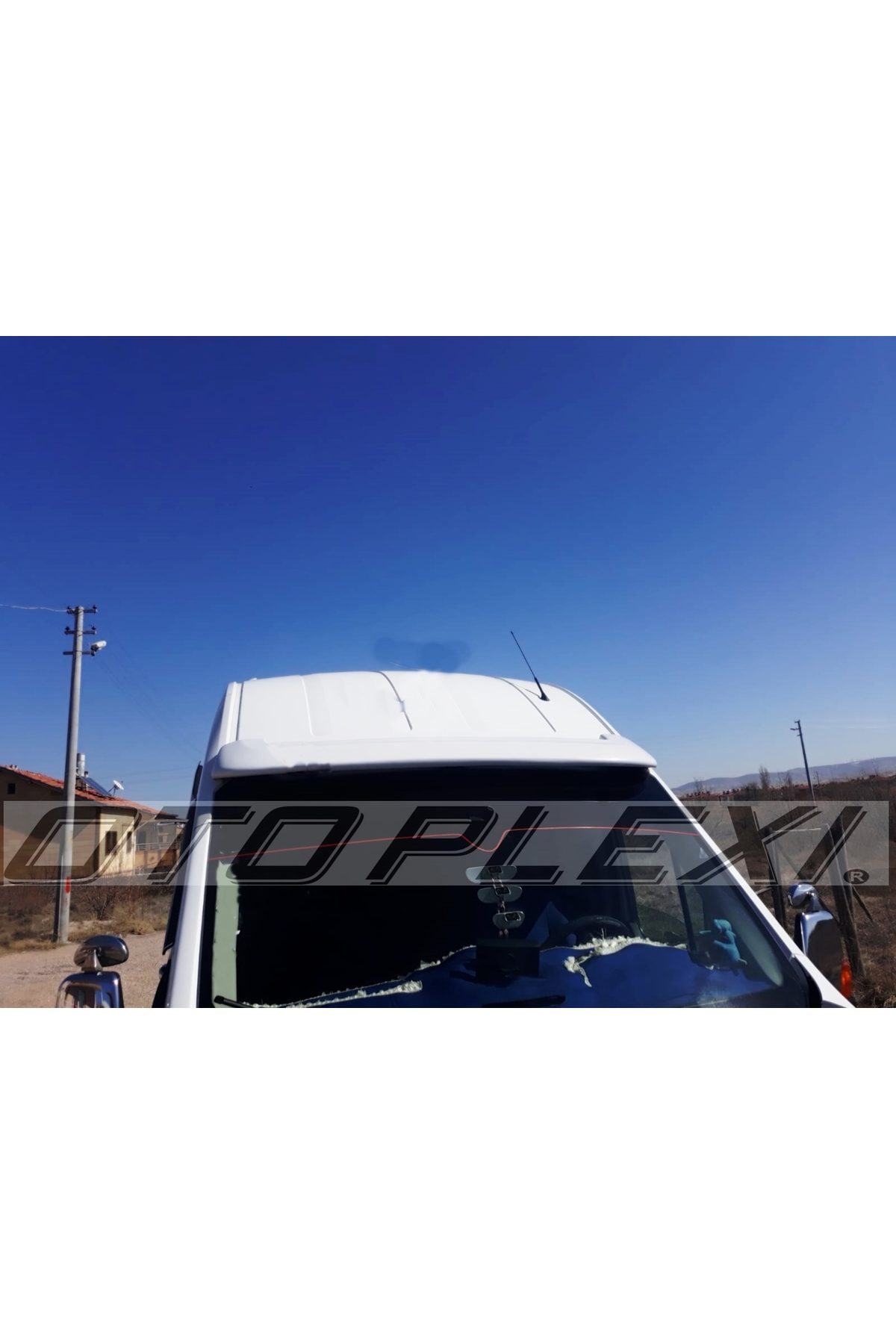 Ford Transit Ön Şapka Ön Güneşlik Minibüs Uyumlu Astarlı Boyasız 2014+