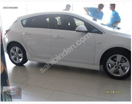 Opel 2011 Astra J Kasa Hb Marşbiyel Takımı / Yan Karlık Boyalı