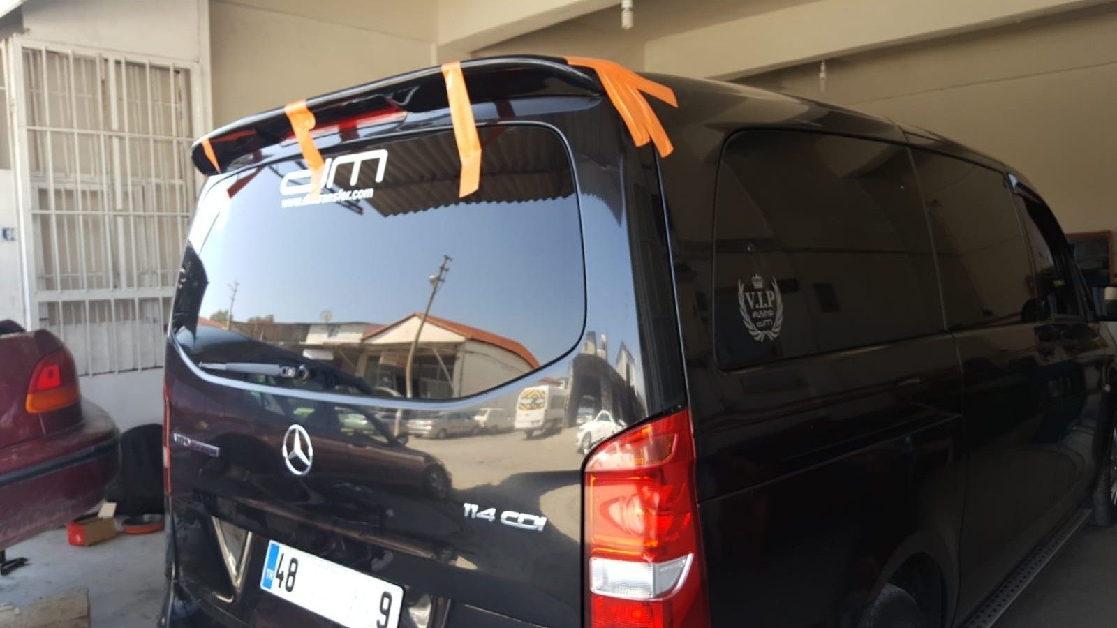 Mercedes-Benz Vito 2004-2015 Anatomik Spoiler Fiberglass