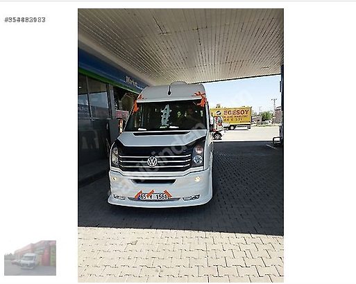 Crafter 2014 Ve Sonrası Erasisli Tampon Giydirme Boyalı(oval)