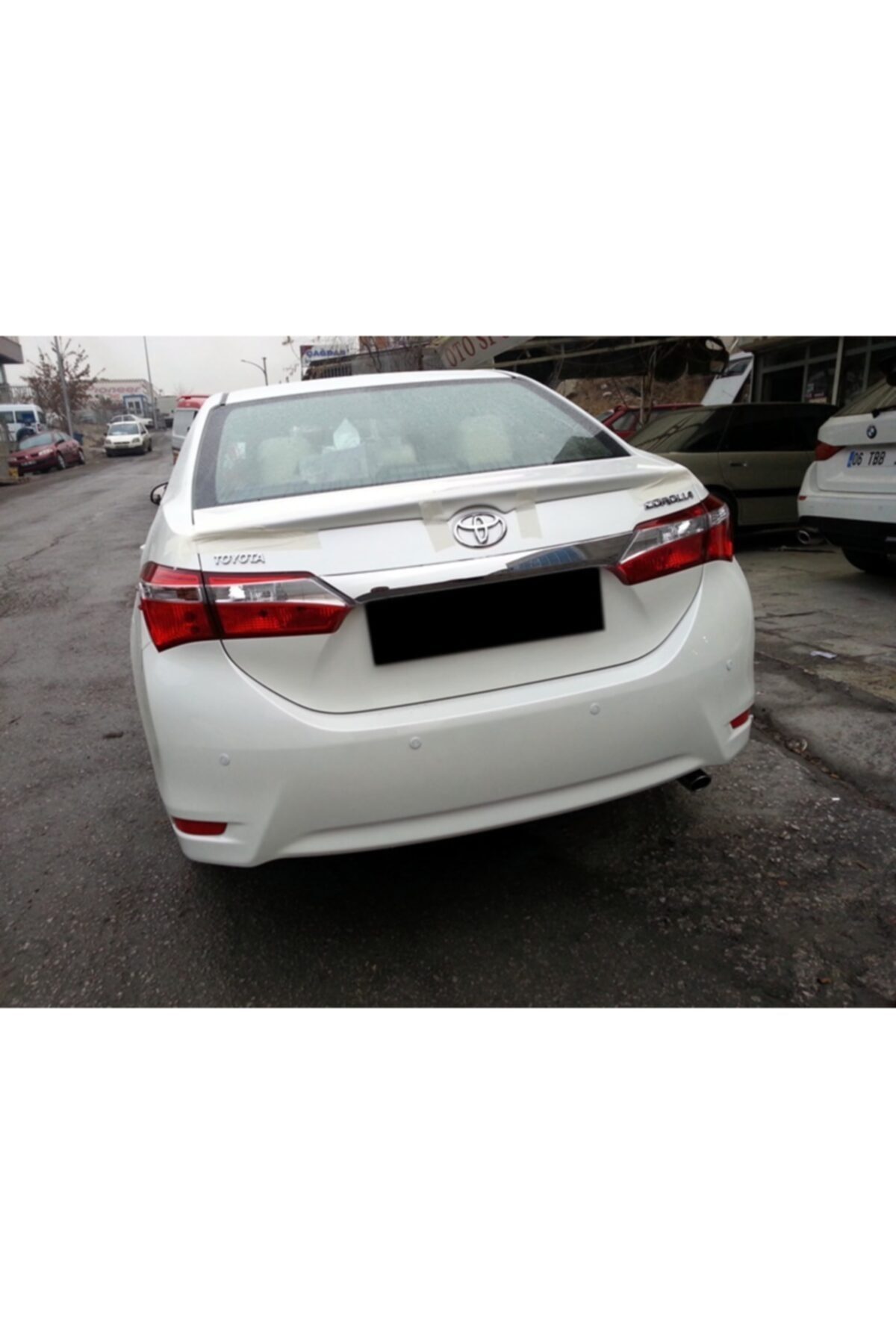 Corolla 2013 Son.anatomik Spoyler / Bagaj Rüzgarlığı Boyasız Astarlı