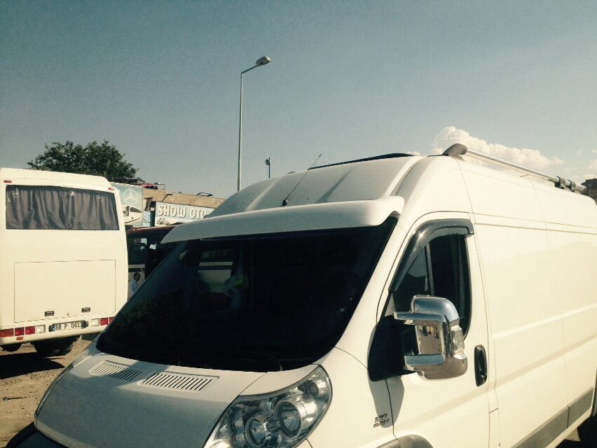 Fiat Ducato Fiberglasss Ön Güneşlikk
