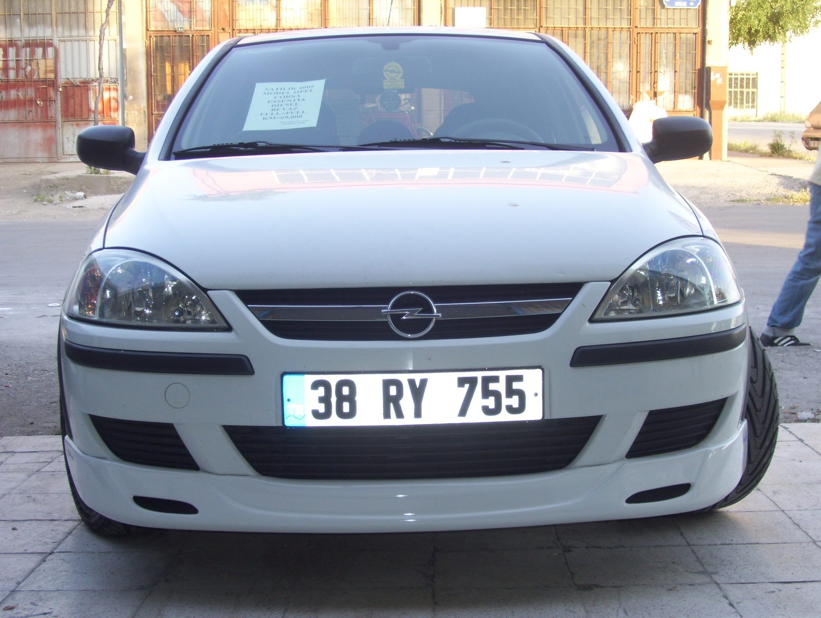 Opel Corsa C Ön Tampon Eki