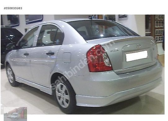 Hyundai Era Anatomik Bagaj Spoyler / Rüzgarlık Boyalı