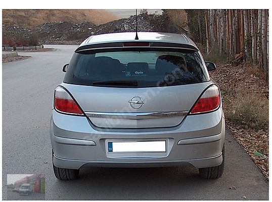 Opel Astra H Spoiler Rüzgarlık Boyalı