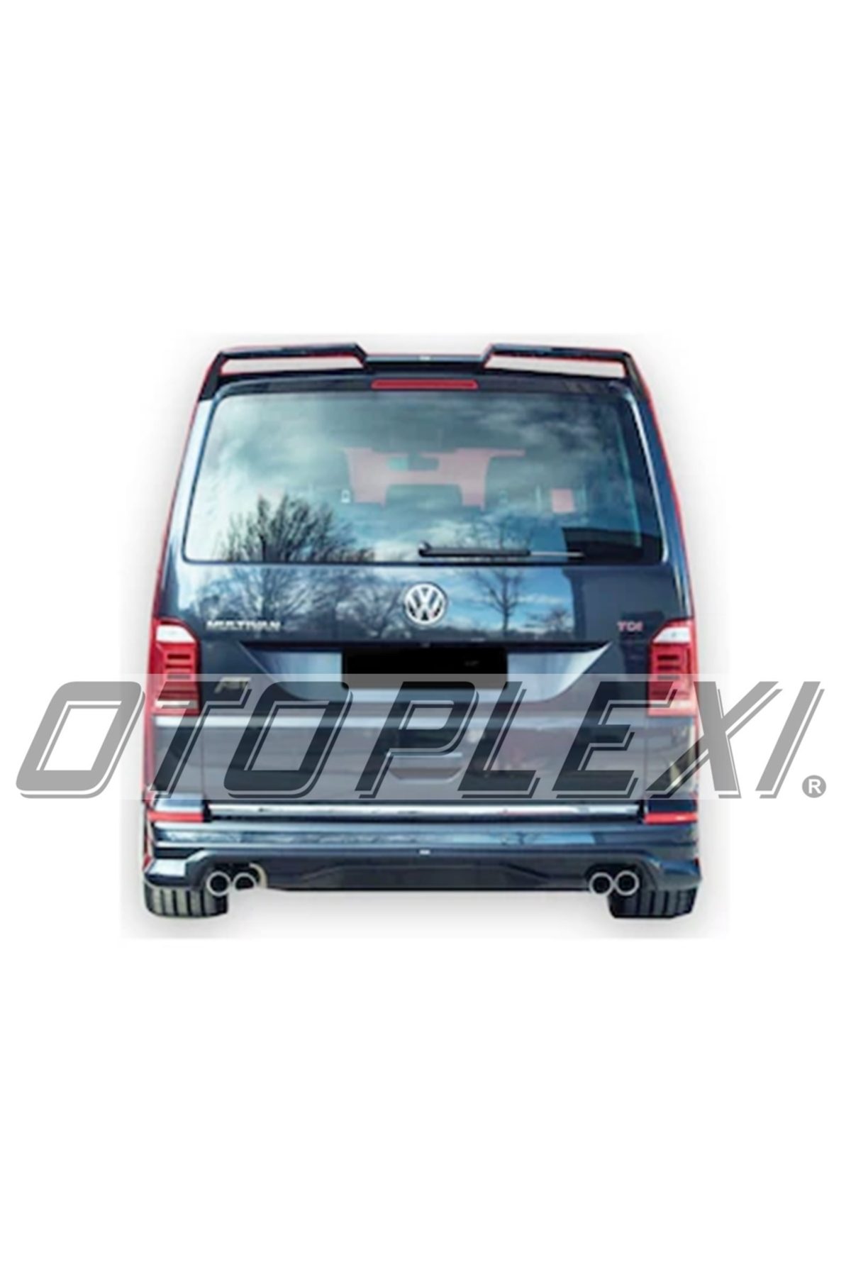 Volkswagen T8 Transporter Arka Karlık Arka Tampon Altı Yarım Karlık Boyasız 2019+