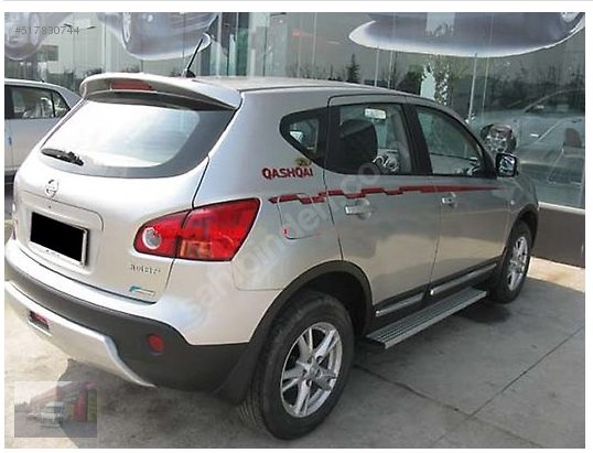 Nissan Qashqai Tavan Anatomik Spoyler Rüzgarlık Boyalı