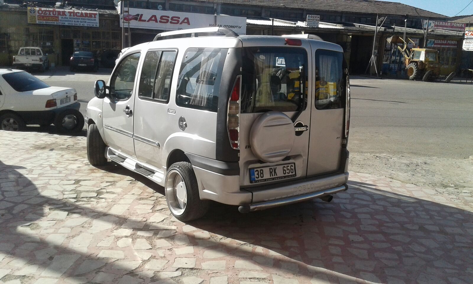 Fiat Doblo 2001-2009 Sorento Mod.marşpiyel Takımı Fiberglass
