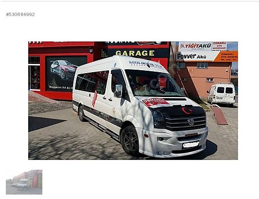 Crafter 2012 Sonrası Erasisli Tampon Giydirme Boyalı