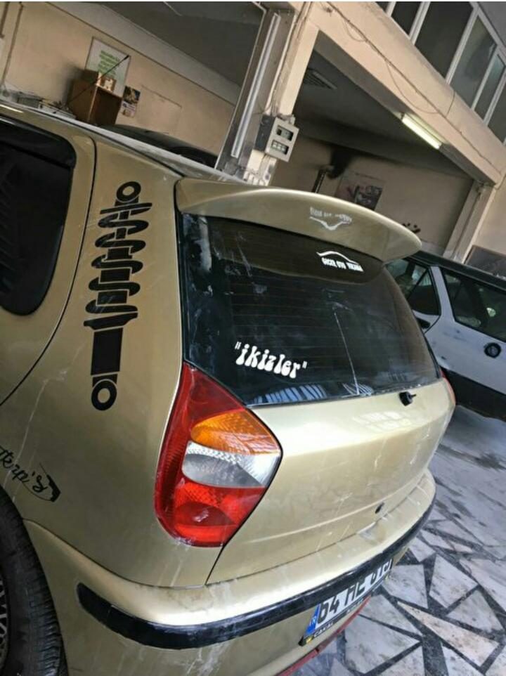 Fiat Palio 1999+ Spoon Spoiler Fiberglass
