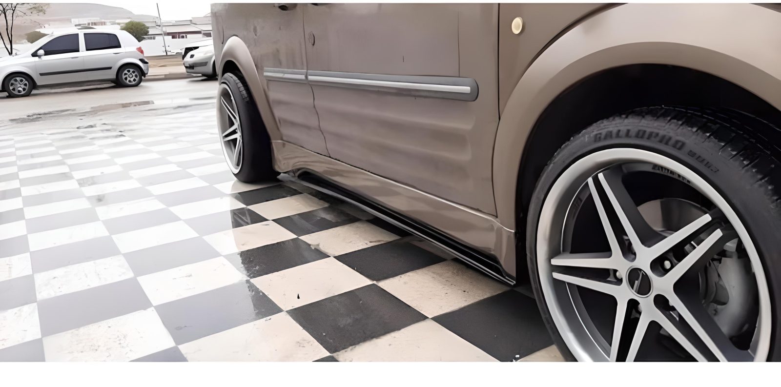 Ford Connect 2002-2014 Plastşk Geniş Marşpiyel