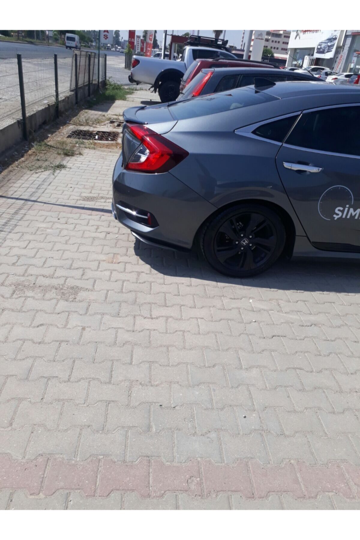 Honda Civic 2016-2020 Bagaj Anatomik Spoyler Bagaj Rüzgarlık Boyasız