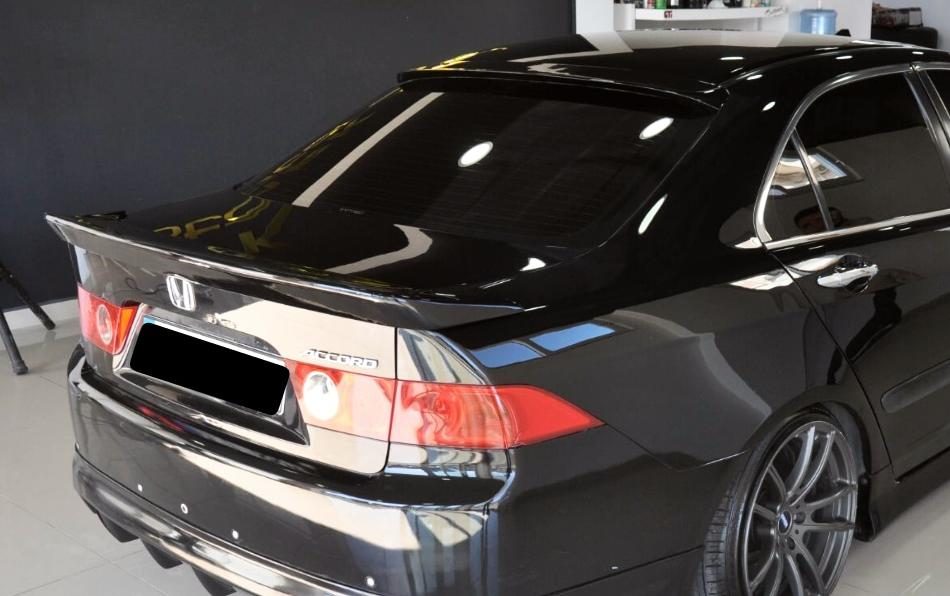 Honda Accord 2003-2008 Bagaj Üstü + Cam Üstü Spoiler