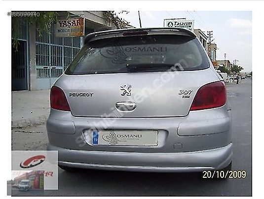Peugeot 307 Arka Karlık Tampon Eki(boyasız)