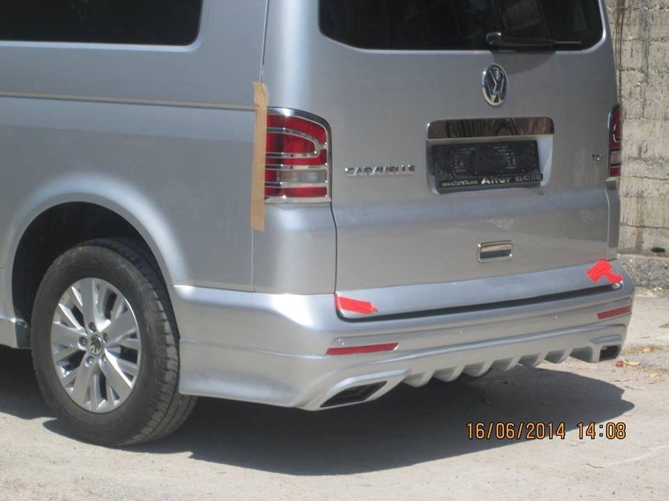 Volkswagen Transporter T. T6 Arka Tampon Tamamlayıcı Fiberglass