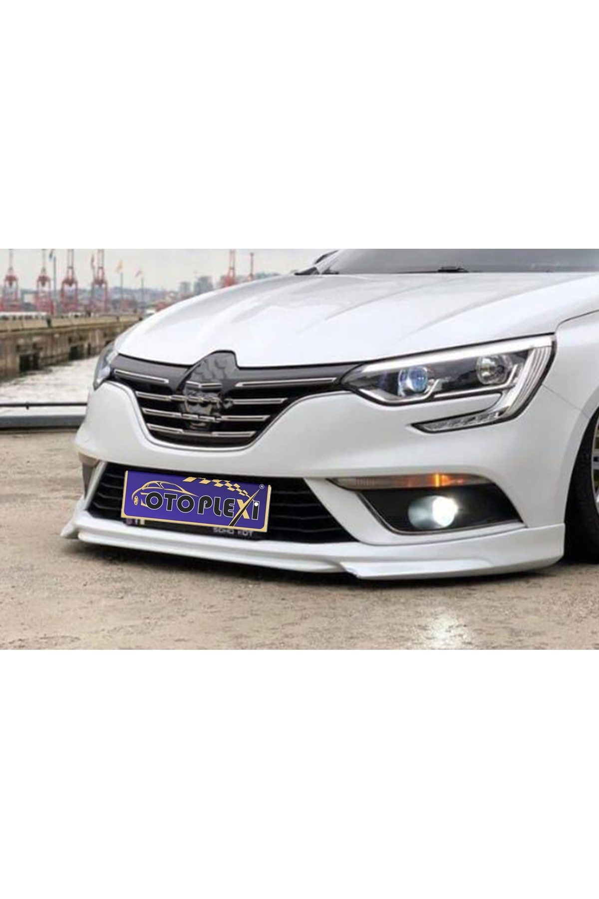 Renault Megane Ön Karlık Megane 4 Ön Tampon Eki Ön Karlık 2016-2022 Boyasız
