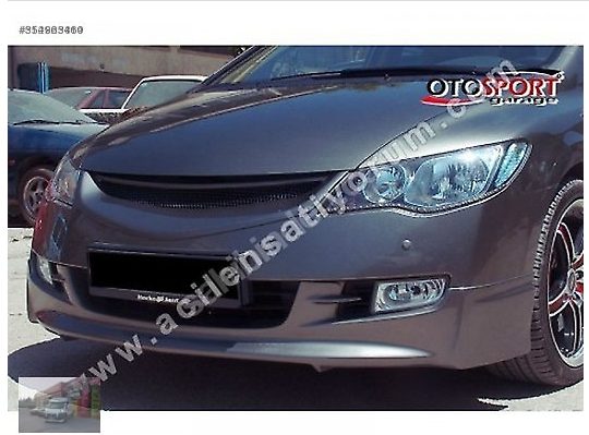 Honda Civic 2007-2012(Makyajsız) Ön Karlık / Alt Ek Boyalı