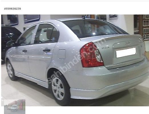 Hyundai Era Arka Karlık / Tampon Eki Boyalı