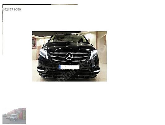 Mercedes Vito Yeni 2016 Ön Tampon Eki \ Ön Karlık Lipi Boyalı