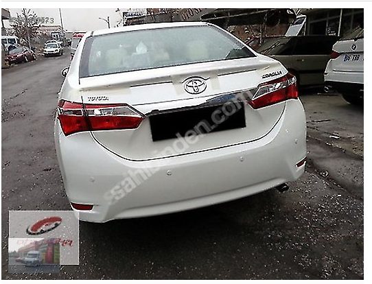 Toyoto Corolla Yeni Model Anatomik Spoyler(2013 Sonrası) Boy