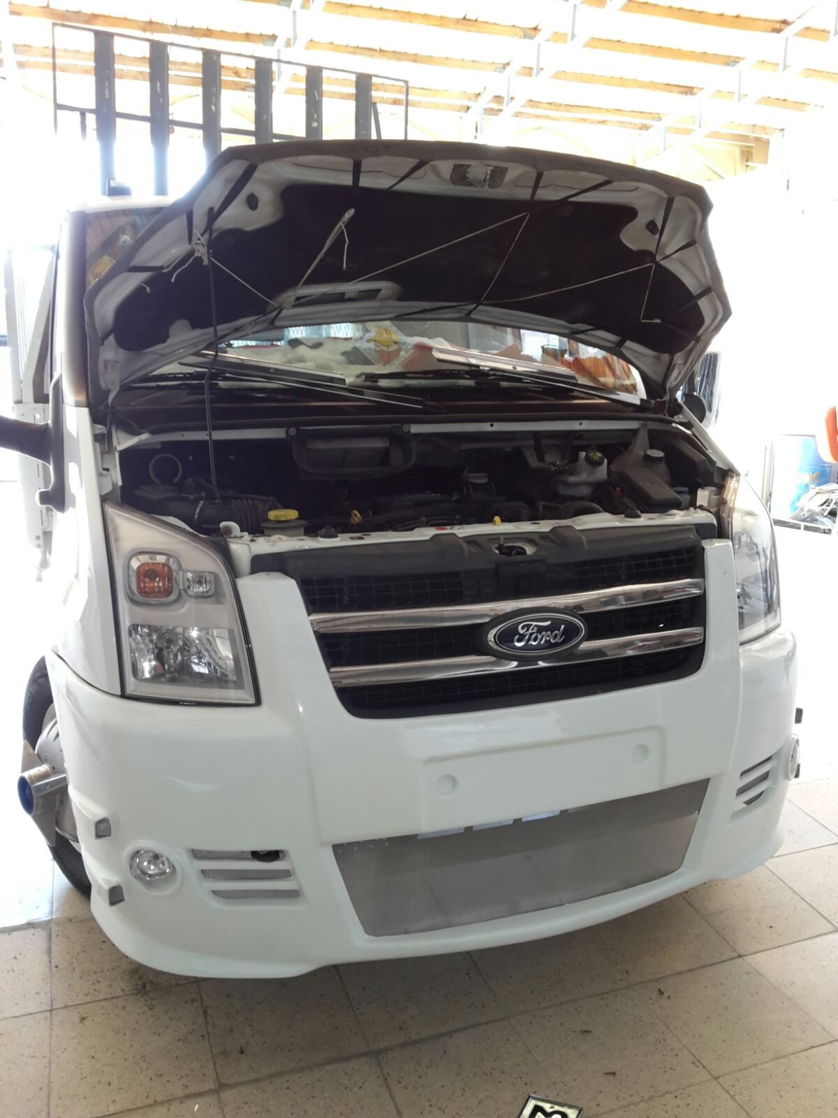 Ford Transit 2007-2014 Ön Tampon Model (pannjursuz Sisli )