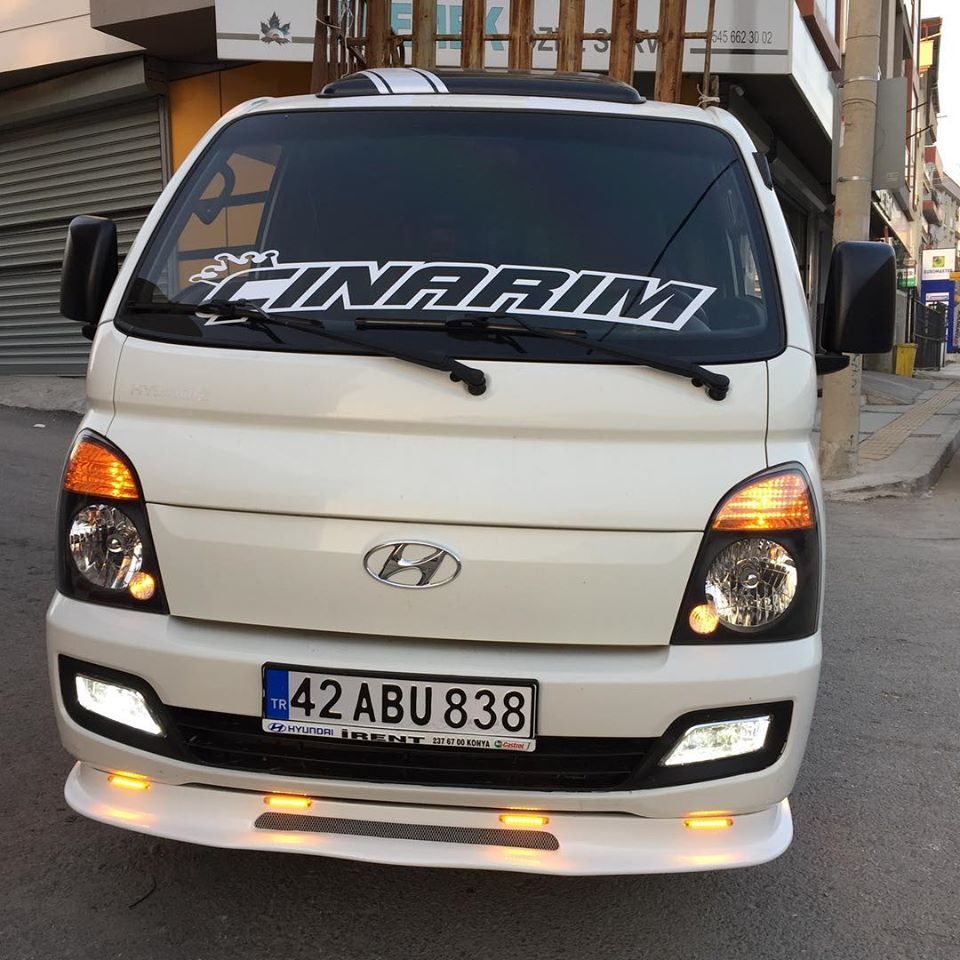 Hyundai H 100 H100 Ön Tampon Eki (resımdeki Ledler Yok !! )