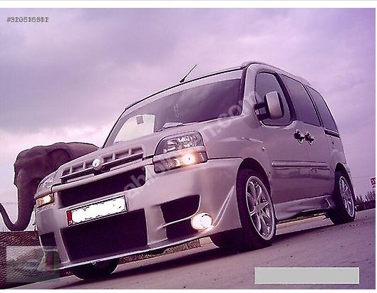 Fiat Doblo Eski Model Modifiye Ön Tampon Giydirme Boyasız