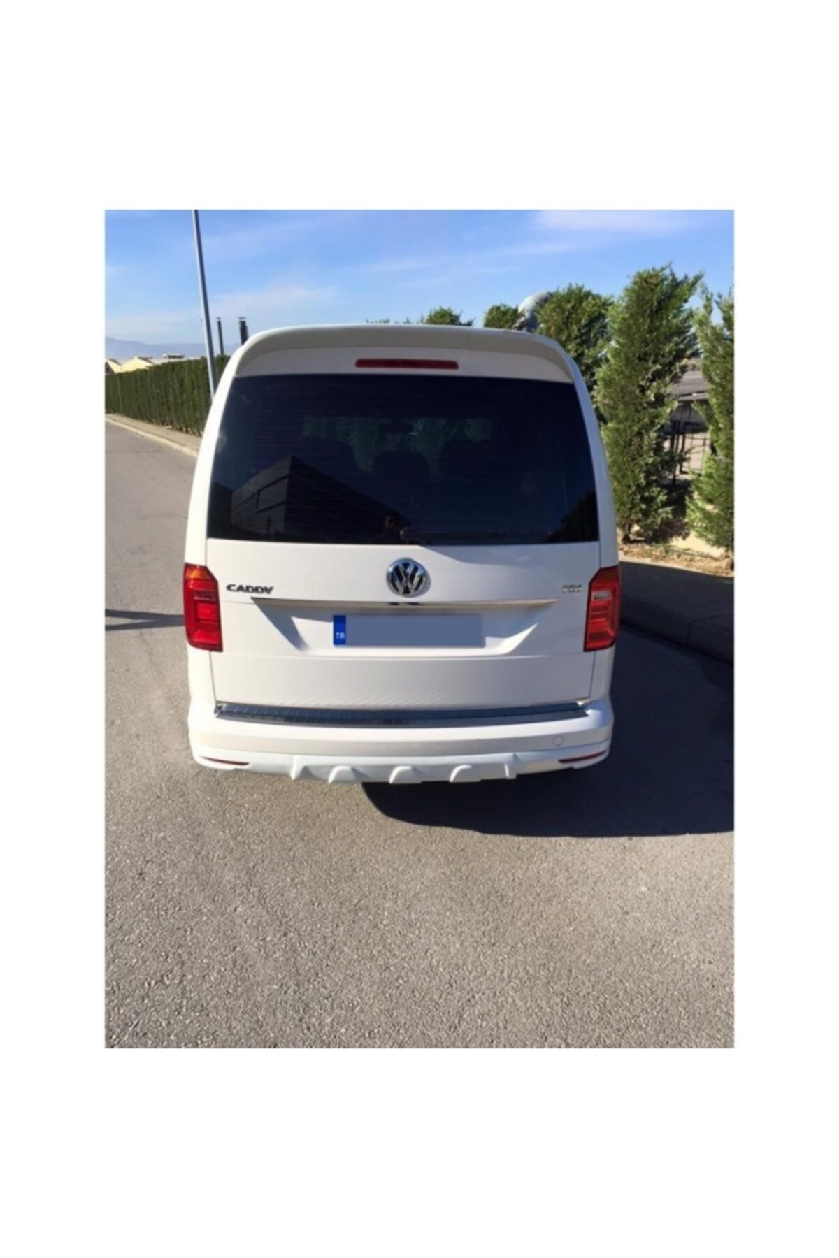 Volkswagen 2015-2021 Boyasız Bagaj Rüzgarlık  Bagaj Anatomik Spoiler