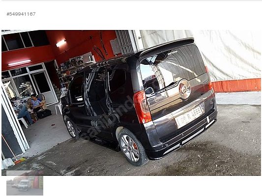Fiat Fiorino Arka Karlık Tampon Eki Boyalı