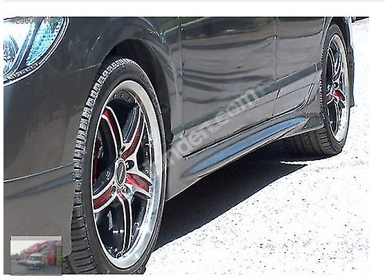 Honda Civic (2007-2012) Marşpiyel Takımı / Yan Etek Boyalı