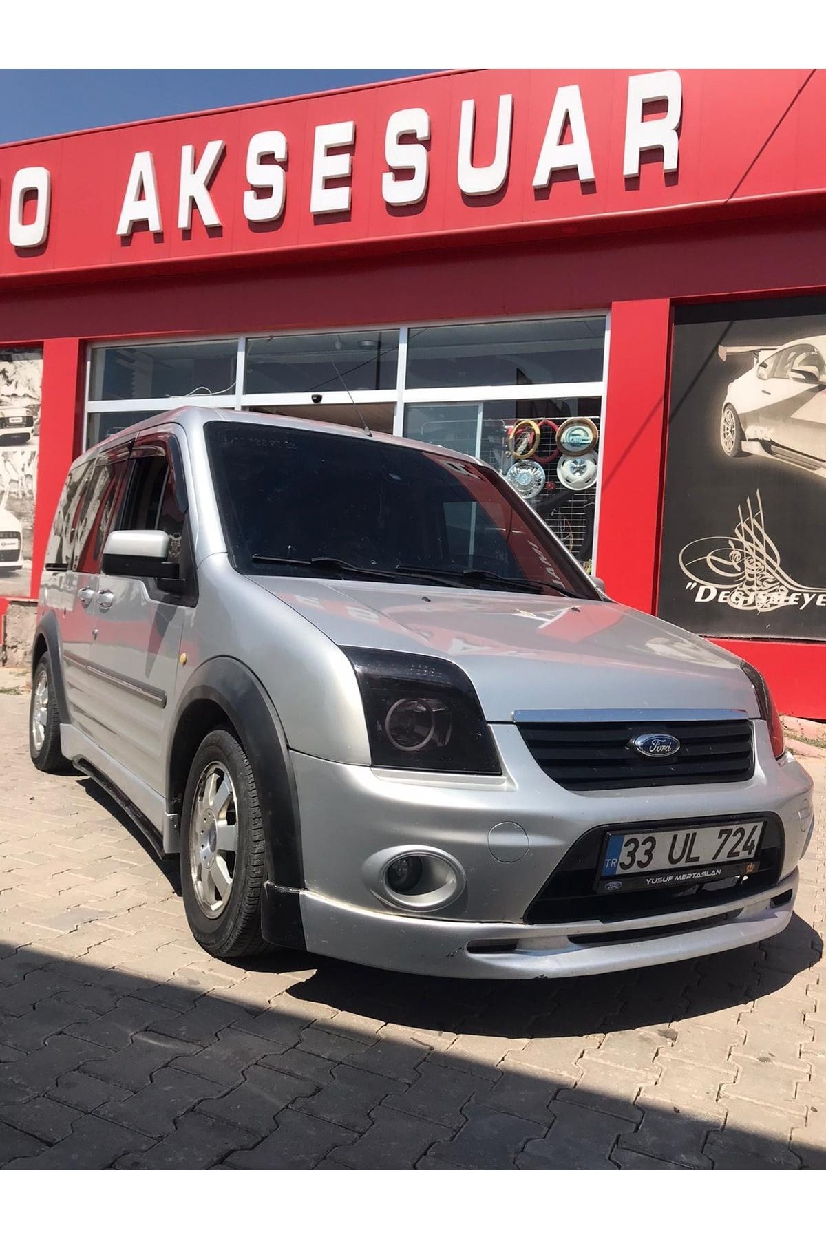 Ford Connect 2010-2015 Ön Ek Karlık / Tampon Altı Ek Boyasız