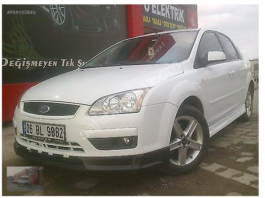 Ford Focus-1 Sedan(2000-2005) Spoyler / Bagaj Rüzgarlık Boyalı