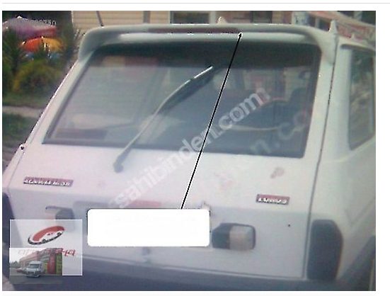 Renault 12 Toros Sw - Binek Işıklı Spoyler / Bagaj Rüzgarlık