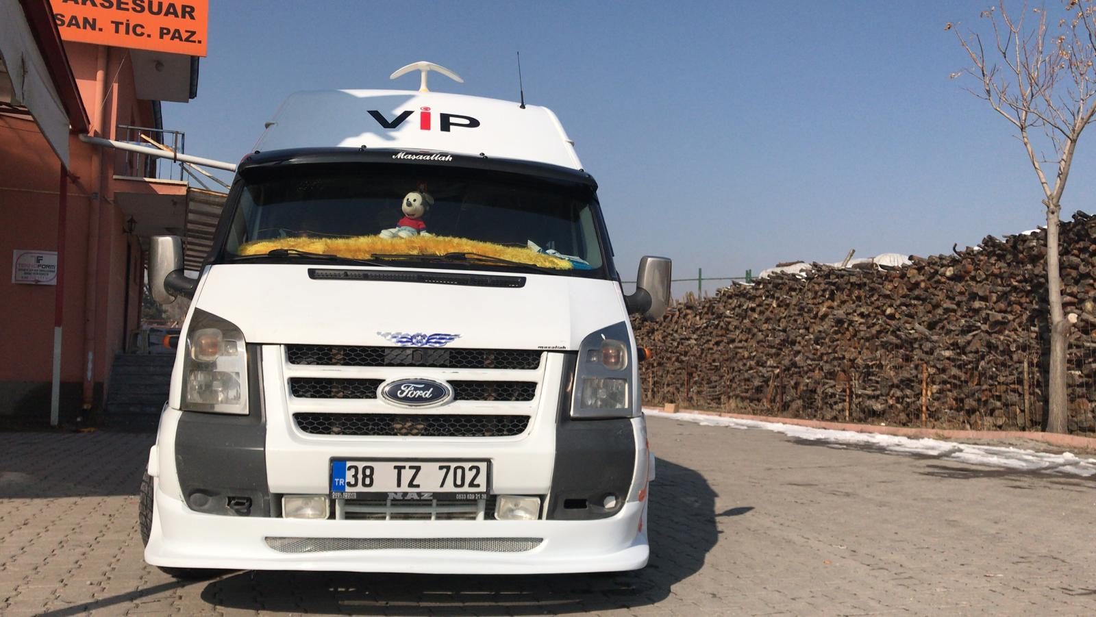 Ford Transit T-16 200 Beygir Yarım Telli Tampon ,