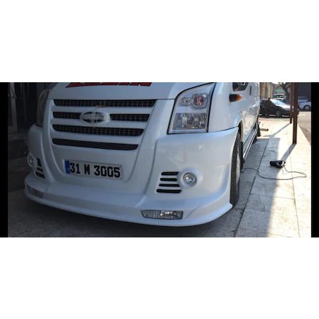 Ford Transit T-16 Ön Tampon Panjurlu Erasisli (çift Renk Görünüm)