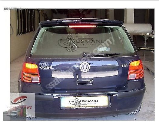 Volkswagen Golf 4 Spoiler Rüzgarlık Boyalı