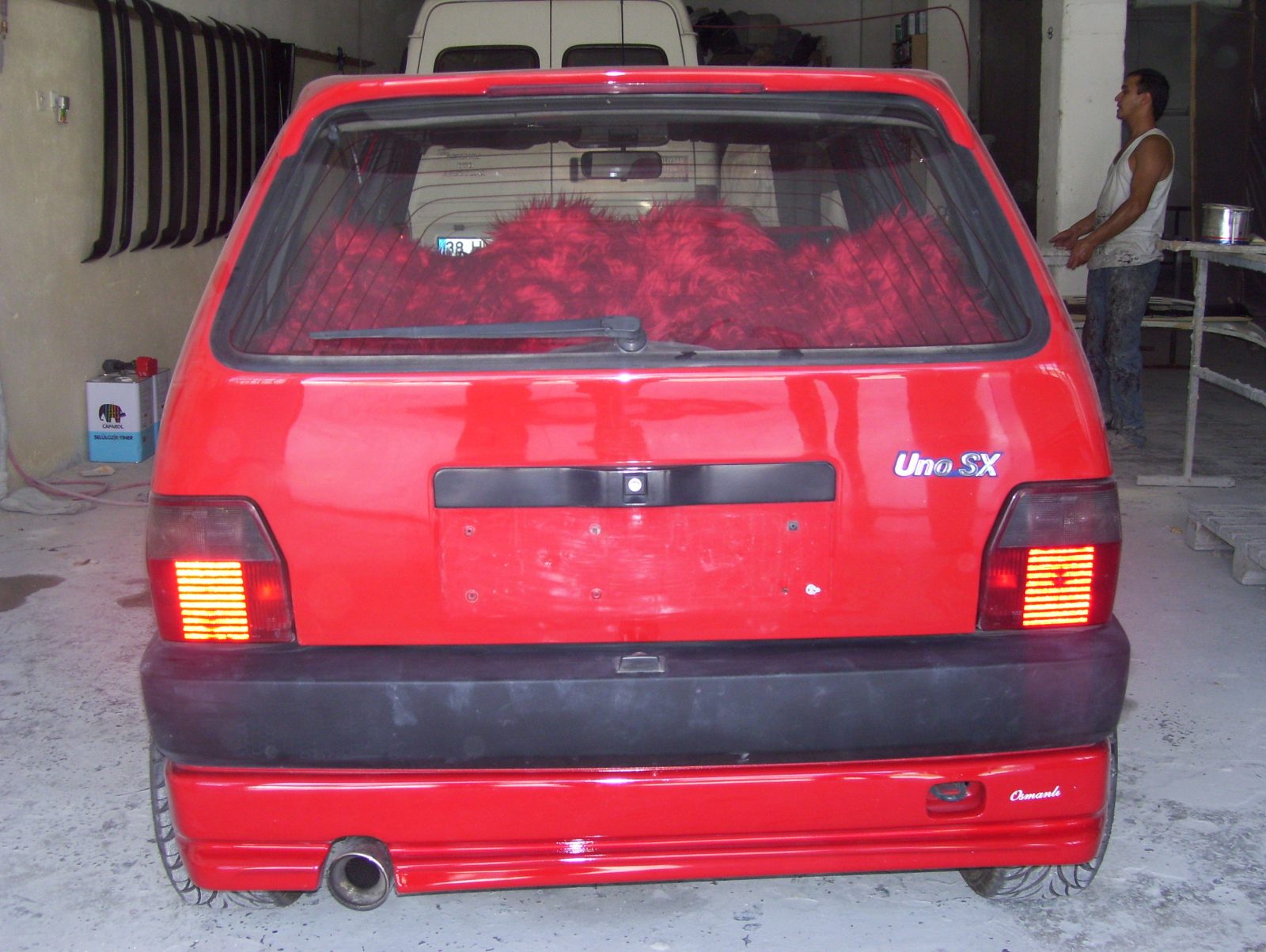 Fiat Uno Arka Karlık Ve Spoyler