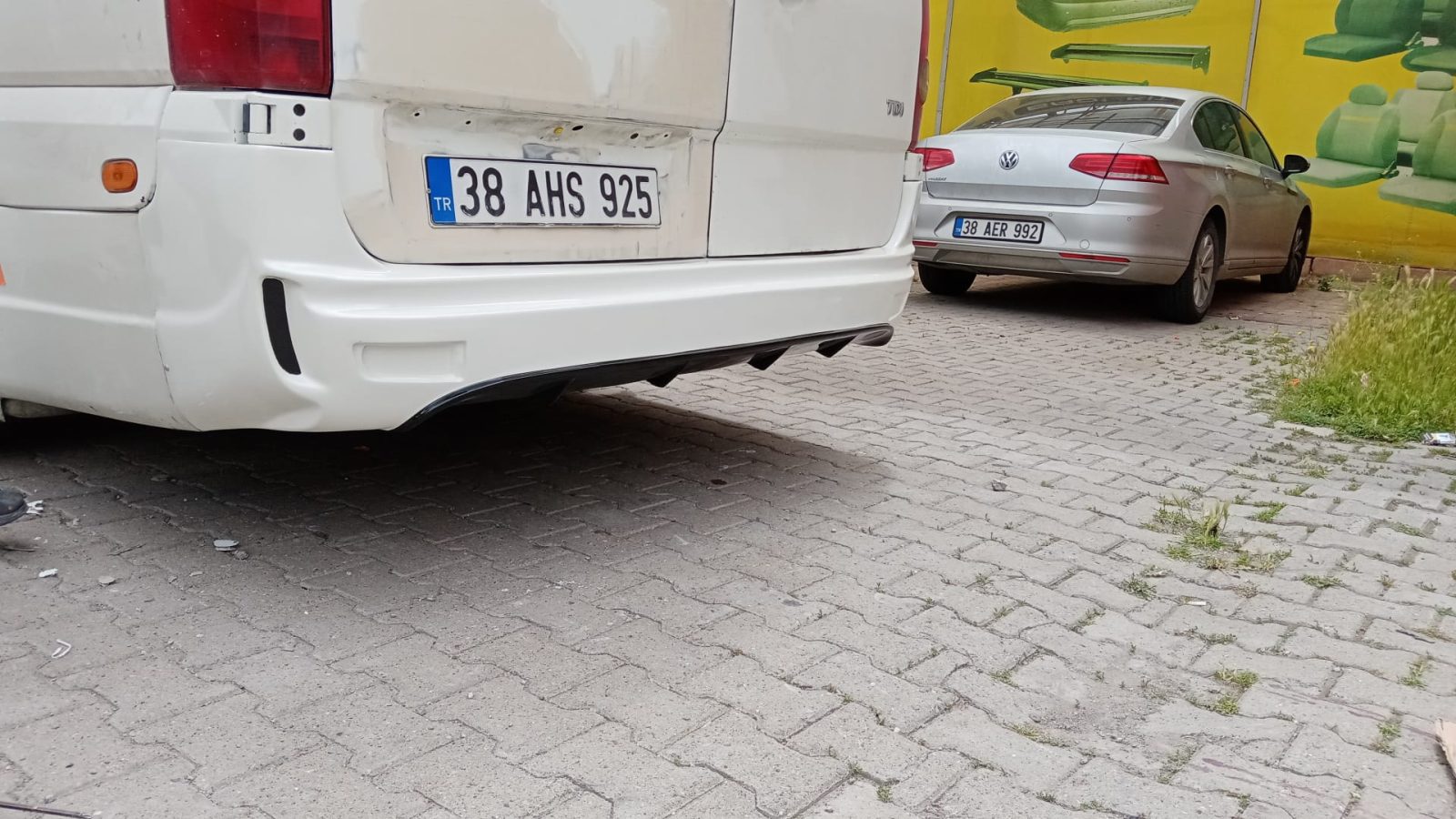 Volkswagen Crafter Arka Pako Tampon 2007-2018