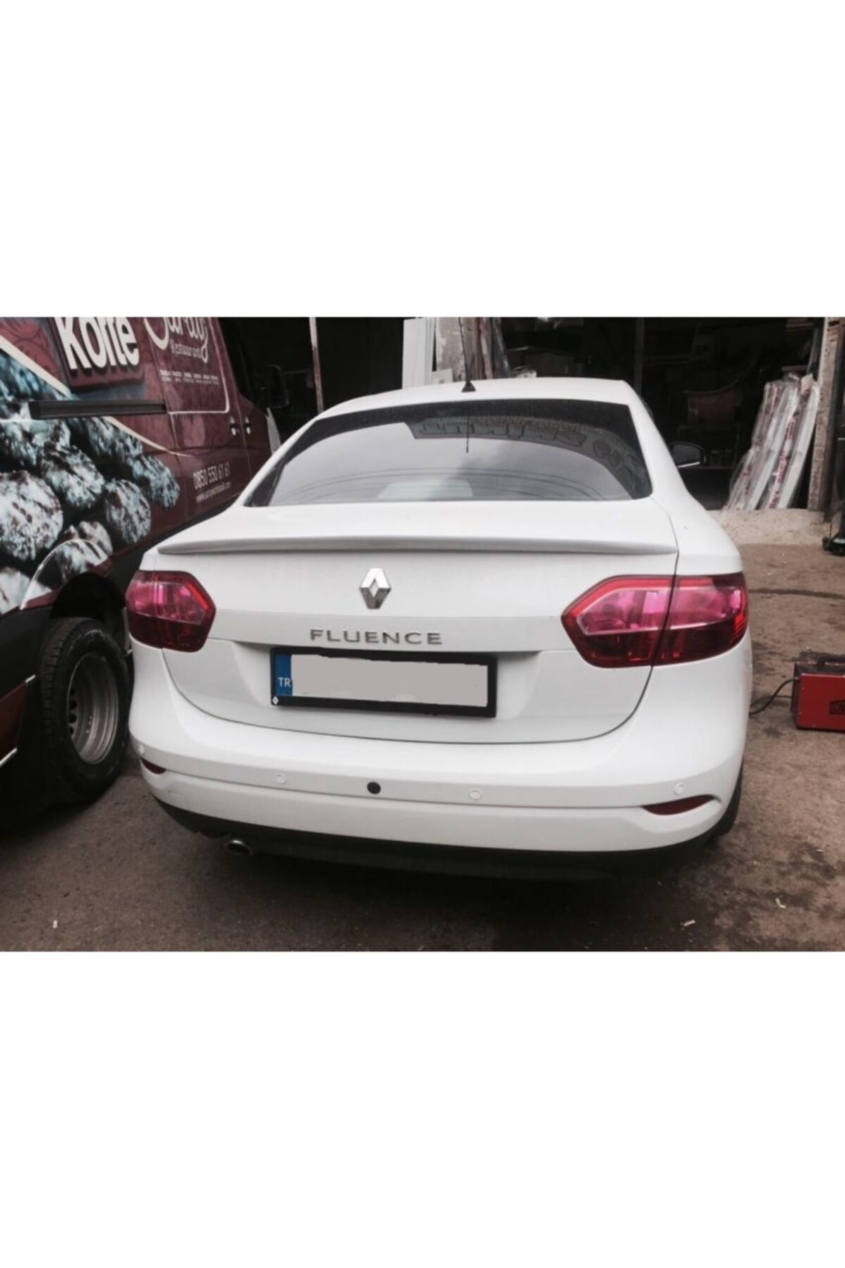 Renault Fluence Bagaj Anatomik Spoyler Bagaj Rüzgarlık Boyasız