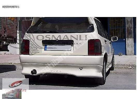 Tipo Arka Karlık Eki Mat Siyah Geniş Model