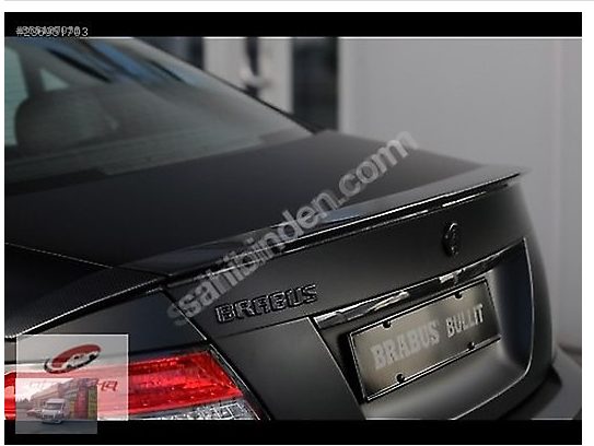 Mercedes C180 Bagaj Anatomik Spoyler / Bagaj Rüzgarlık Boyalı